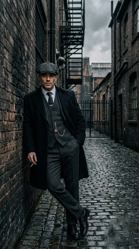 1920s mens fashion gangster peaky blinders look