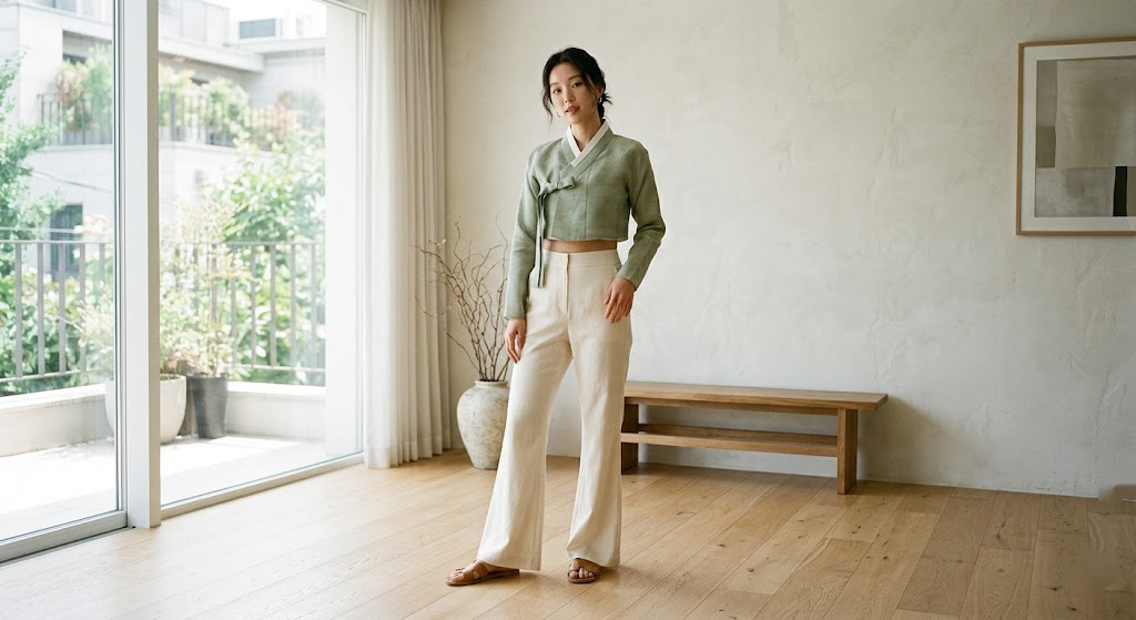 modern hanbok dress female contemporary style